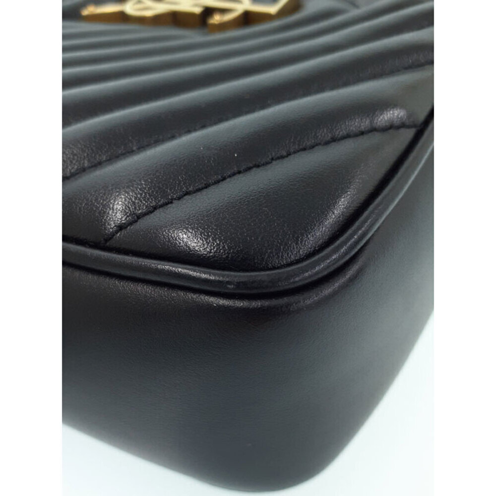 Saint Laurent Quilted Matelasse Paris Lou Camera Chain Shoulder Bag - Picture 4 of 9